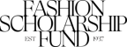 Logo for "FASHION SCHOLARSHIP FUND"