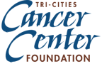 Logo for "TRI-CITIES CANCER CENTER FOUNDATION"