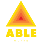 Logo for "ABLE WORKS"