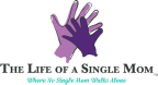 Logo for "THE LIFE OF A SINGLE MOM"