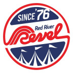 Logo for "RED RIVER REVEL ARTS FESTIVAL"