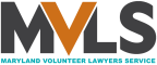 Logo for "MARYLAND VOLUNTEER LAWYERS SERVICE INC"