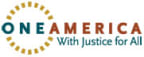 Logo for "ONEAMERICA"