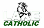Logo for "LAKE CATHOLIC HIGH SCHOOL"