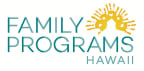 Logo for "FAMILY PROGRAMS HAWAII"