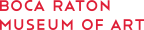 Logo for "BOCA RATON MUSEUM OF ART"