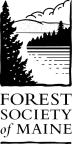 Logo for "FOREST SOCIETY OF MAINE"