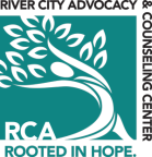 Logo for "RIVER CITY ADVOCACY"