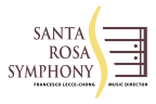 Logo for "SANTA ROSA SYMPHONY ASSOCIATION"