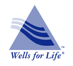 Logo for "WELLS FOR LIFE"