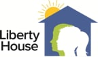 Logo for "LIBERTY HOUSE"