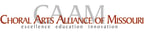 Logo for "Choral Arts Alliance of Missouri"
