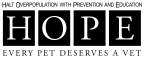Logo for "FRESNO HOPE ANIMAL FOUNDATION"