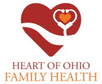 Logo for "Heart of Ohio Family Health Centers"