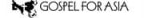 Logo for "GOSPEL FOR ASIA INC"