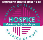 Logo for "HOSPICE OF TEXARKANA"