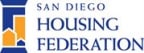 Logo for "SAN DIEGO HOUSING FEDERATION"
