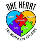 Logo for "One Heart For Women and Children Inc"