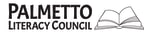 Logo for "PALMETTO LITERACY COUNCIL"