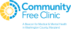 Logo for "COMMUNITY FREE CLINIC INC"