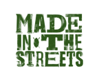 Logo for "MADE IN THE STREETS"