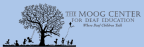 Logo for "THE MOOG CENTER FOR DEAF EDUCATION"
