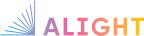Logo for "ALIGHT"
