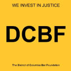 Logo for "THE DISTRICT OF COLUMBIA BAR FOUNDATION"