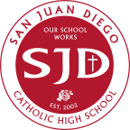 Logo for "SAN JUAN DIEGO CATHOLIC HIGH SCHOOL"