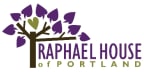 Logo for "RAPHAEL HOUSE OF PORTLAND"