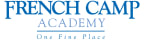 Logo for "FRENCH CAMP ACADEMY"