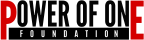Logo for "Power of One Foundation"