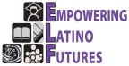 Logo for "EMPOWERING LATINO FUTURES"