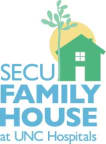 Logo for "SECU FAMILY HOUSE AT UNC HOSPITALS"