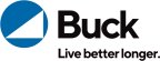 Logo for "BUCK INSTITUTE FOR RESEARCH ON AGING"
