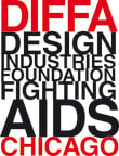 Logo for "DESIGN INDUSTRIES FOUNDATION FIGHTING AIDS/CHICAGO INC"
