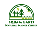 Logo for "SQUAM LAKES NATURAL SCIENCE CENTER"