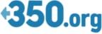 Logo for "350ORG"