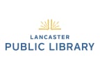 Logo for "LANCASTER PUBLIC LIBRARY"