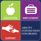 Logo for "ABILITY CONNECTION COLORADO INC"