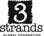 Logo for "3STRANDS GLOBAL FOUNDATION"