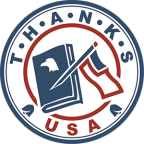 Logo for "THANKS USA"
