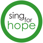 Logo for "SING FOR HOPE INC"
