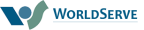 Logo for "WORLDSERVE INTERNATIONAL"