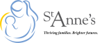Logo for "St Anne's Family Services"