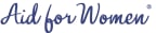 Logo for "AID FOR WOMEN INC"