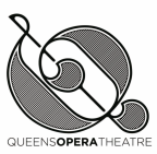 Logo for "QUEENS OPERA THEATRE"