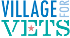Logo for "VILLAGE FOR VETS"