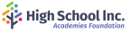 Logo for "HIGH SCHOOL INC ACADEMIES FOUNDATION"