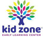 Logo for "KID ZONE CHILD CARE CENTER"